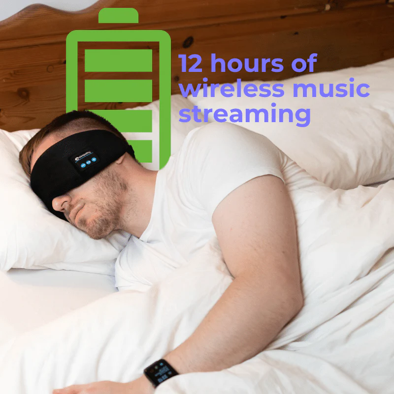 Sleeping Mask with Headphones